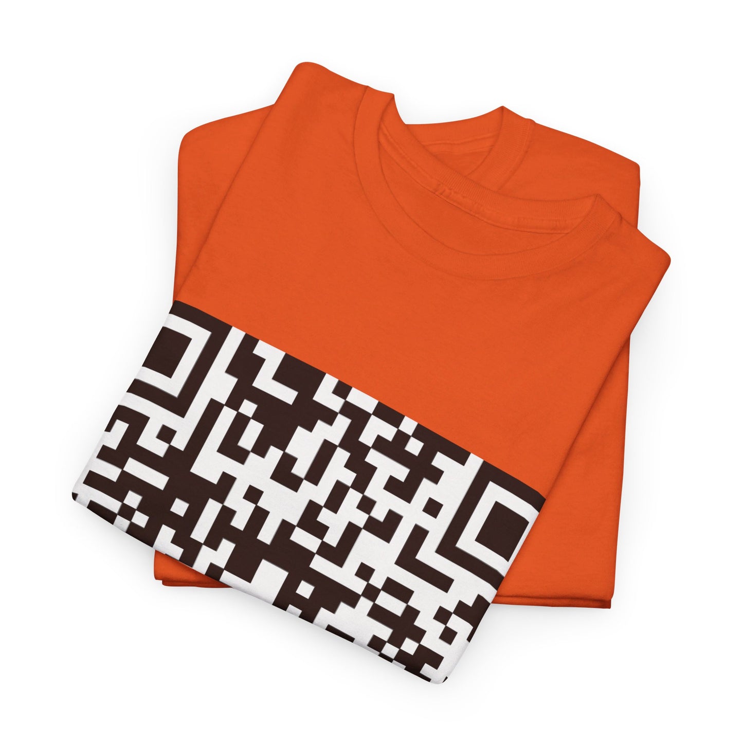 LATIENDITAGA - Funny QR Code ( FUC* YOU ) Unisex ( Cotton Fabric Top )