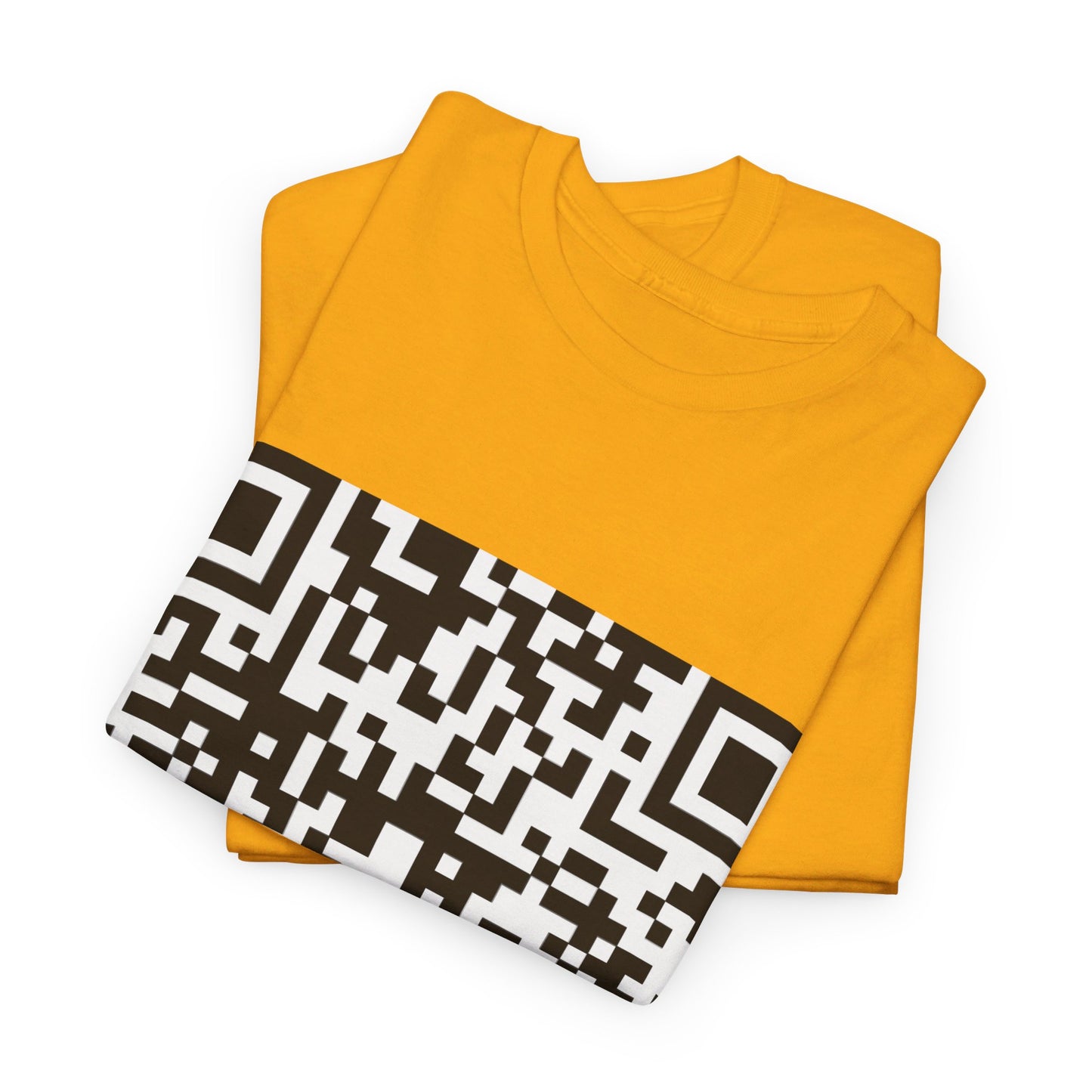 LATIENDITAGA - Funny QR Code ( FUC* YOU ) Unisex ( Cotton Fabric Top )