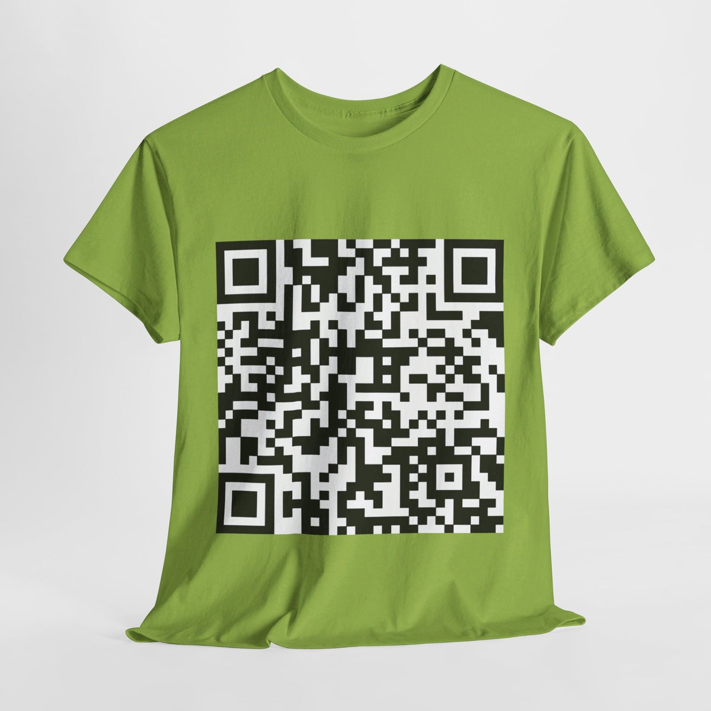 LATIENDITAGA - Funny QR Code ( FUC* YOU ) Unisex ( Cotton Fabric Top )