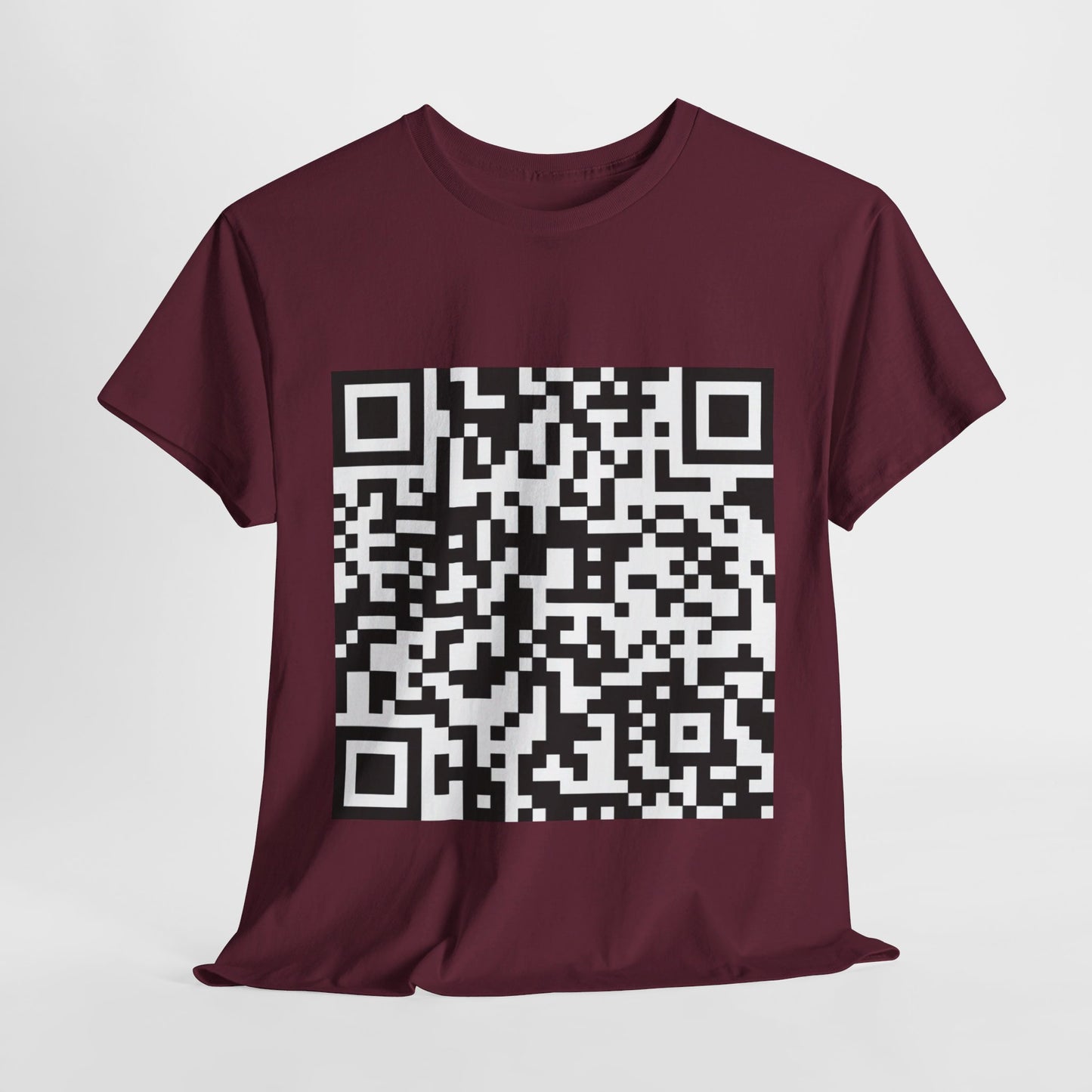 LATIENDITAGA - Funny QR Code ( FUC* YOU ) Unisex ( Cotton Fabric Top )