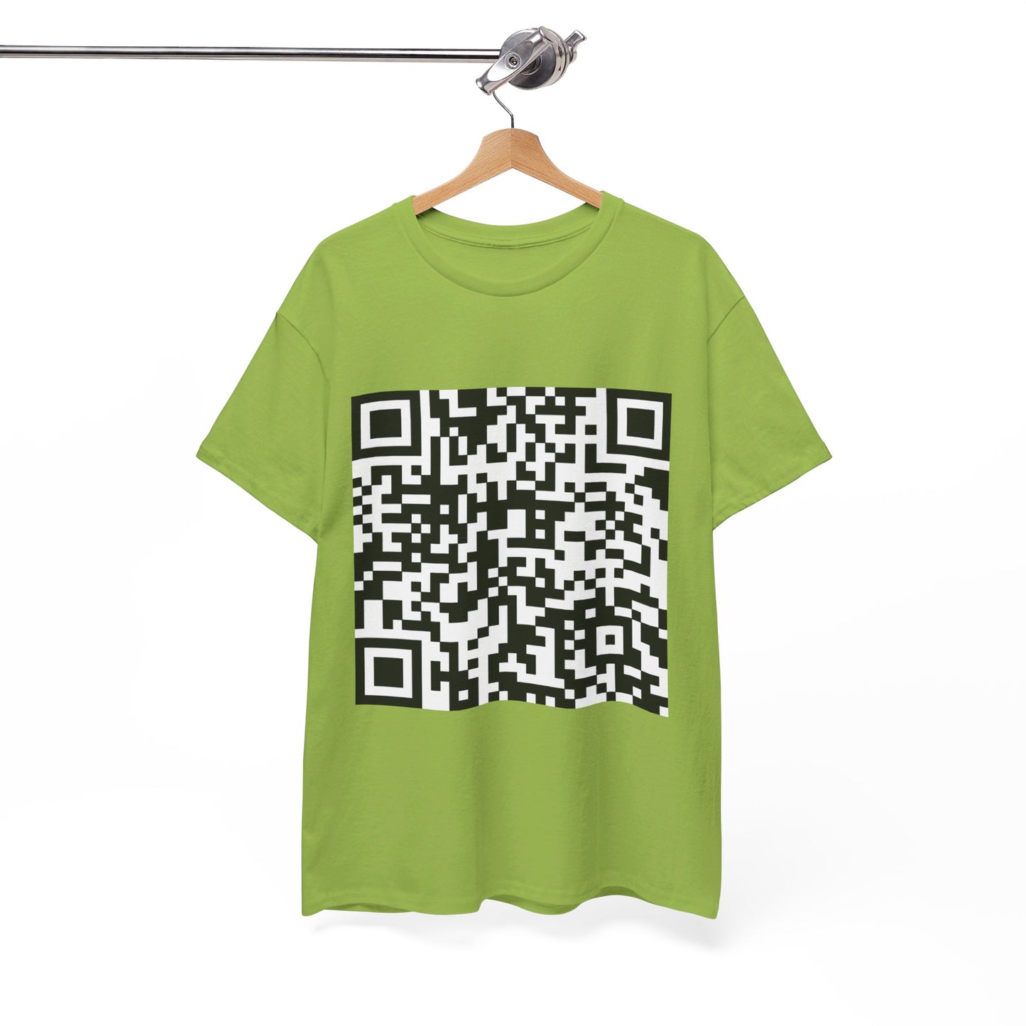 LATIENDITAGA - Funny QR Code ( FUC* YOU ) Unisex ( Cotton Fabric Top )