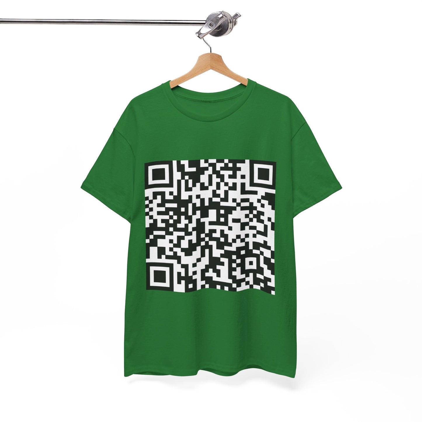 LATIENDITAGA - Funny QR Code ( FUC* YOU ) Unisex ( Cotton Fabric Top )