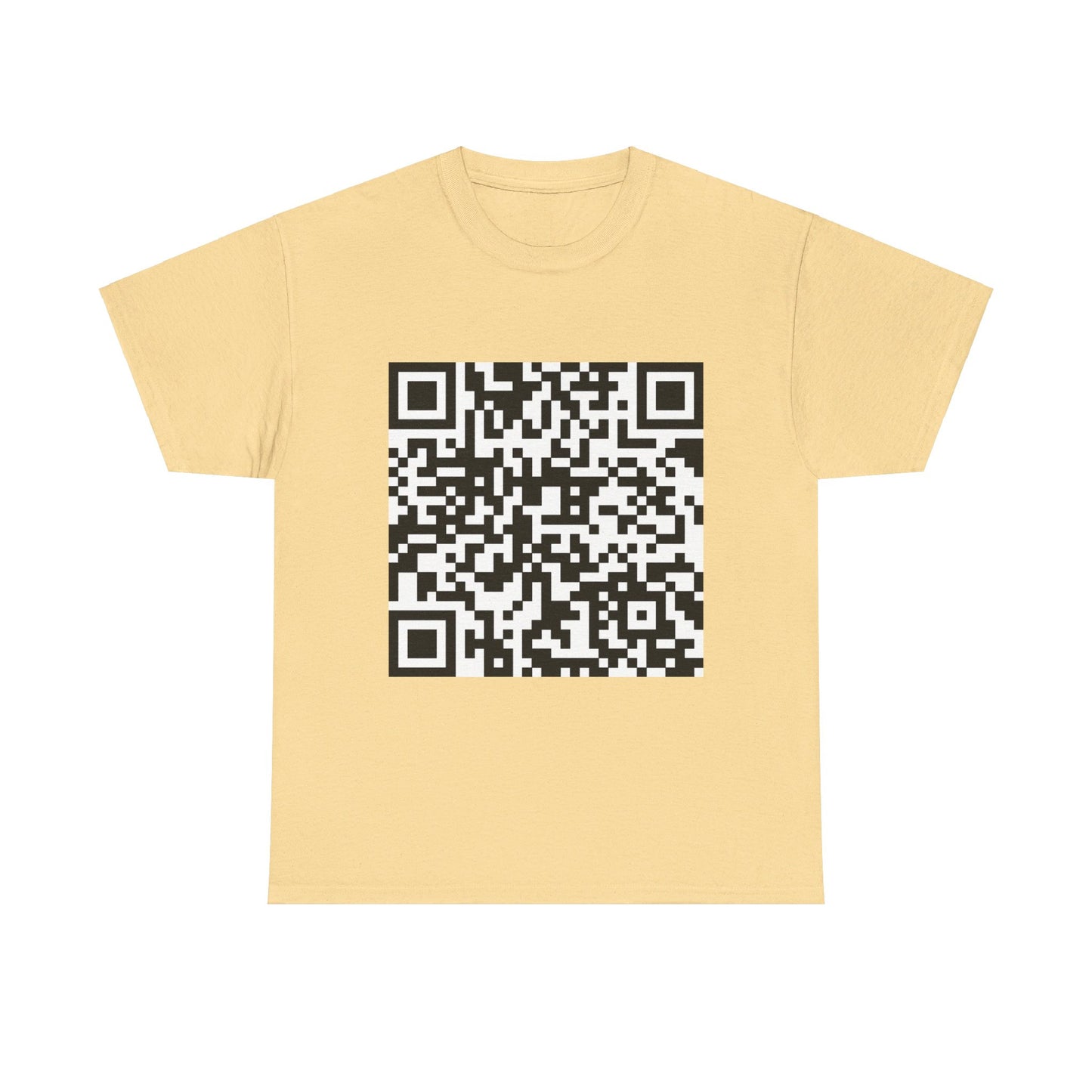 LATIENDITAGA - Funny QR Code ( FUC* YOU ) Unisex ( Cotton Fabric Top )