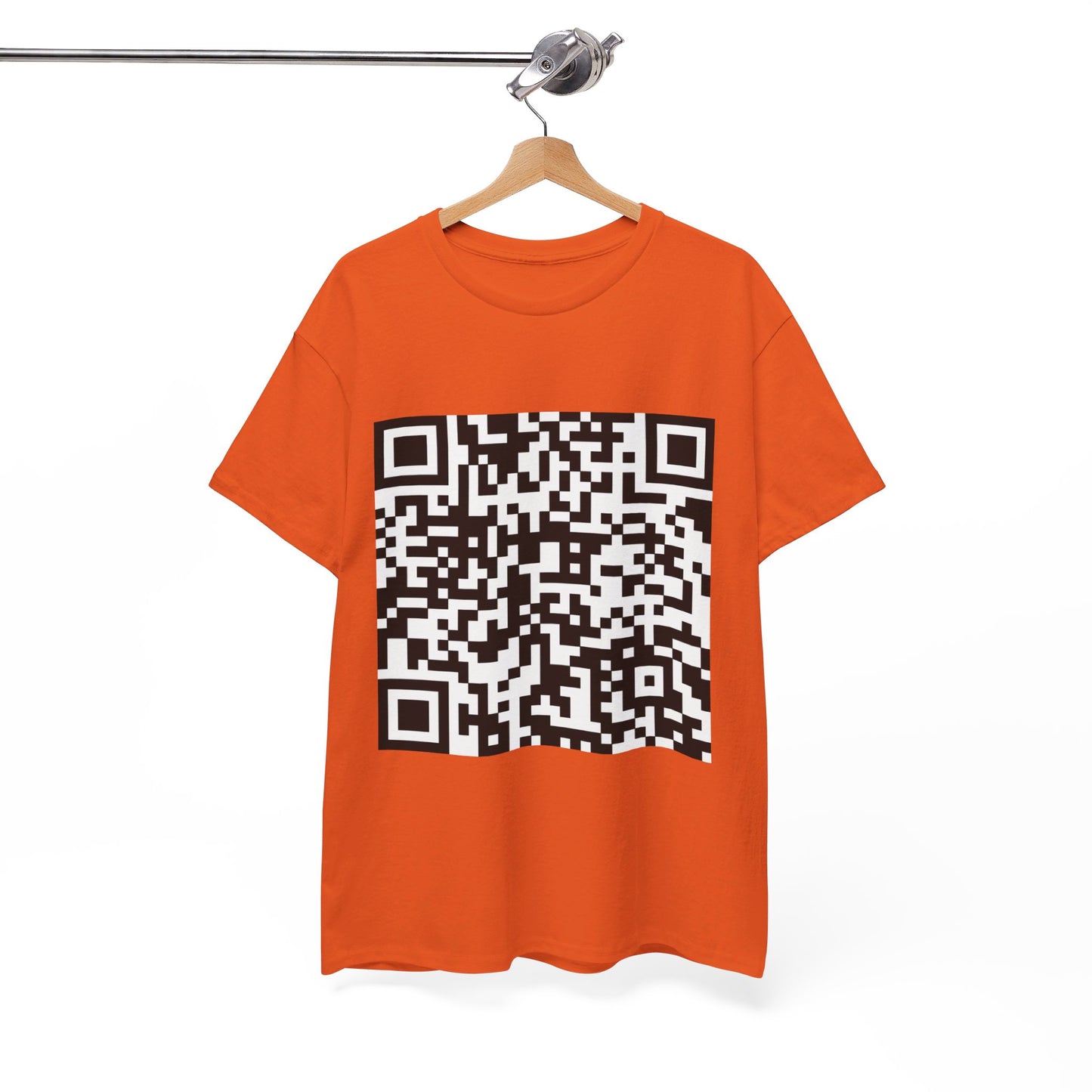 LATIENDITAGA - Funny QR Code ( FUC* YOU ) Unisex ( Cotton Fabric Top )