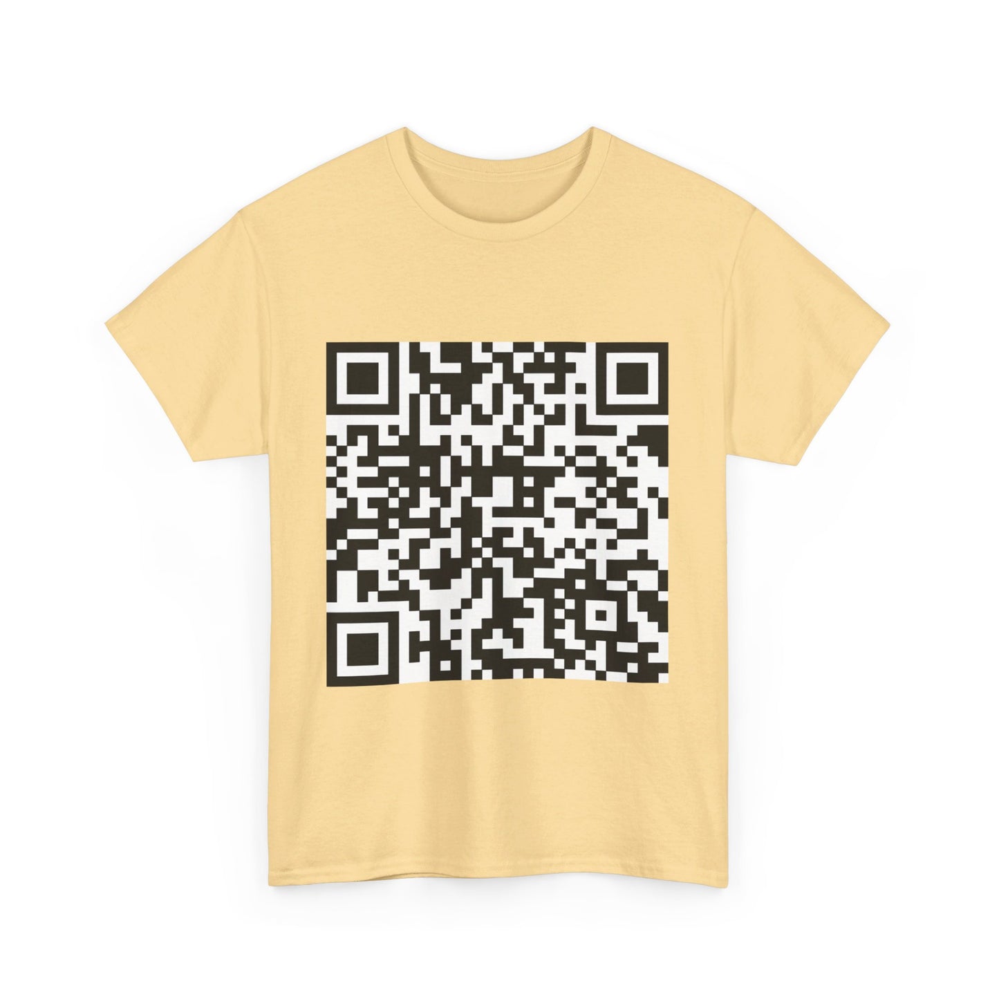 LATIENDITAGA - Funny QR Code ( FUC* YOU ) Unisex ( Cotton Fabric Top )