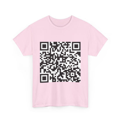 Funny QR Code ( FUC* YOU ) Unisex classic tee ( Polyester Cotton Fabric Top )