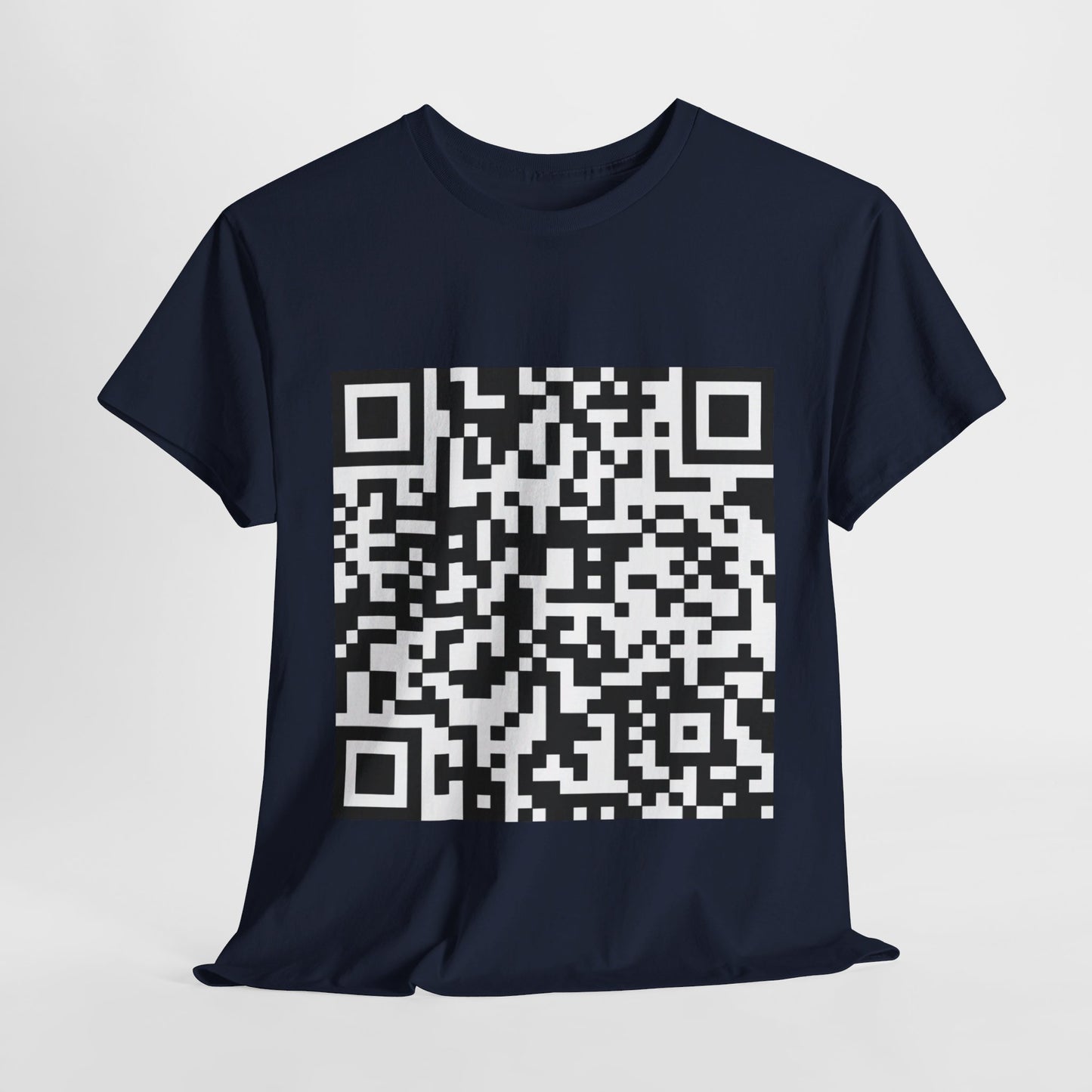 LATIENDITAGA - Funny QR Code ( FUC* YOU ) Unisex ( Cotton Fabric Top )