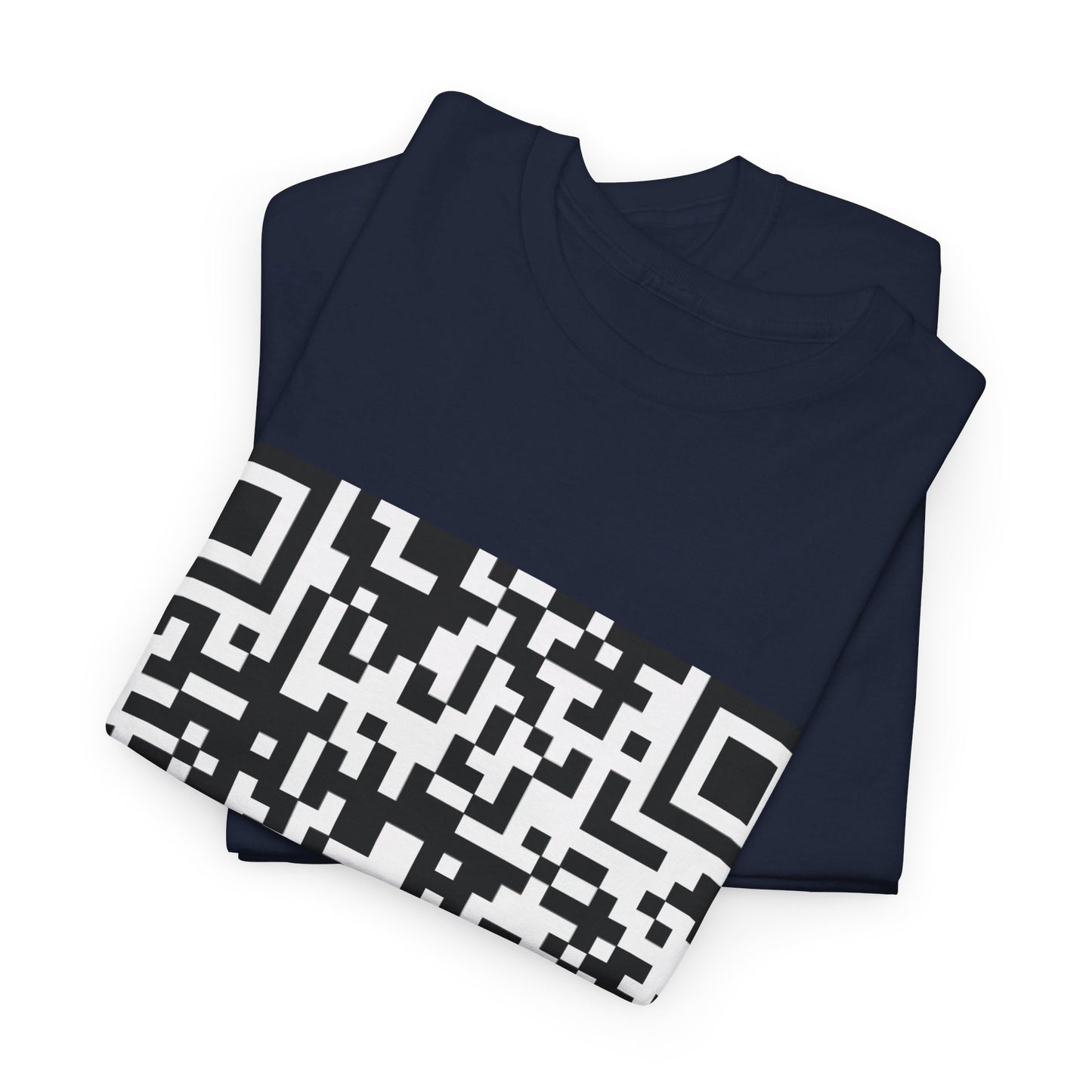 LATIENDITAGA - Funny QR Code ( FUC* YOU ) Unisex ( Cotton Fabric Top )