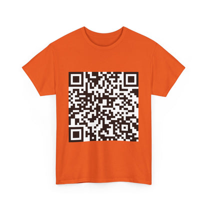 Funny QR Code ( FUC* YOU ) Unisex classic tee ( Polyester Cotton Fabric Top )