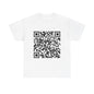 Funny QR Code ( FUC* YOU ) Unisex classic tee ( Polyester Cotton Fabric Top )