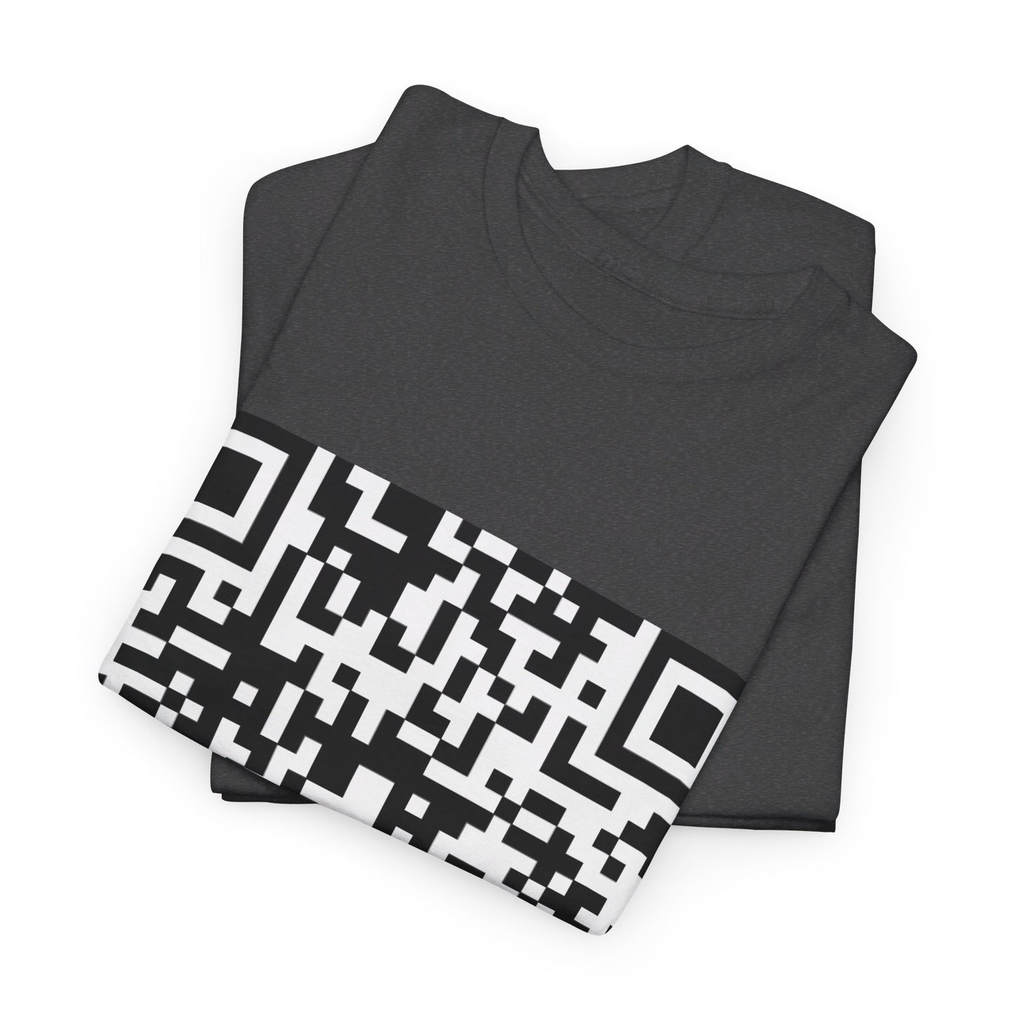 LATIENDITAGA - Funny QR Code ( FUC* YOU ) Unisex ( Cotton Fabric Top )