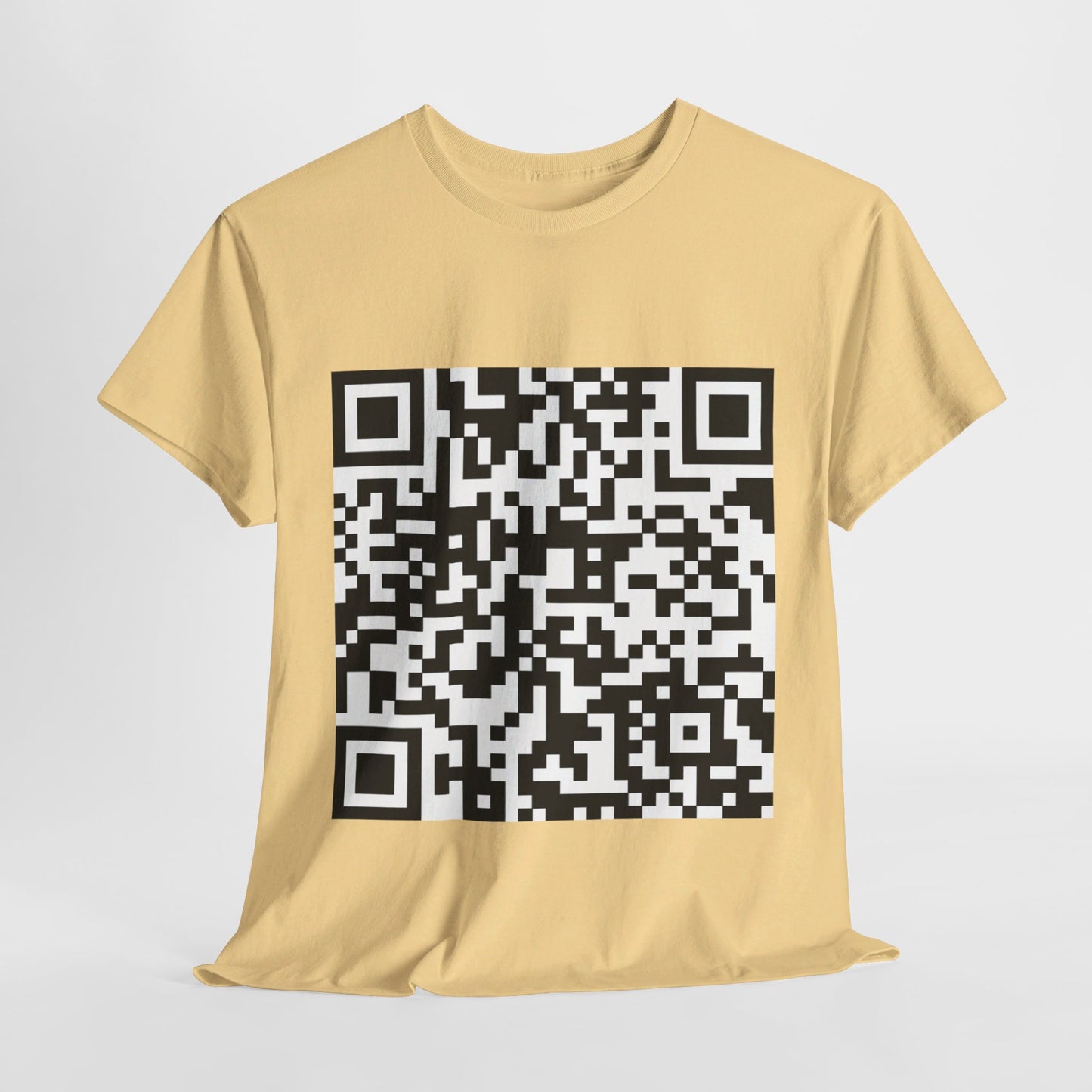 LATIENDITAGA - Funny QR Code ( FUC* YOU ) Unisex ( Cotton Fabric Top )