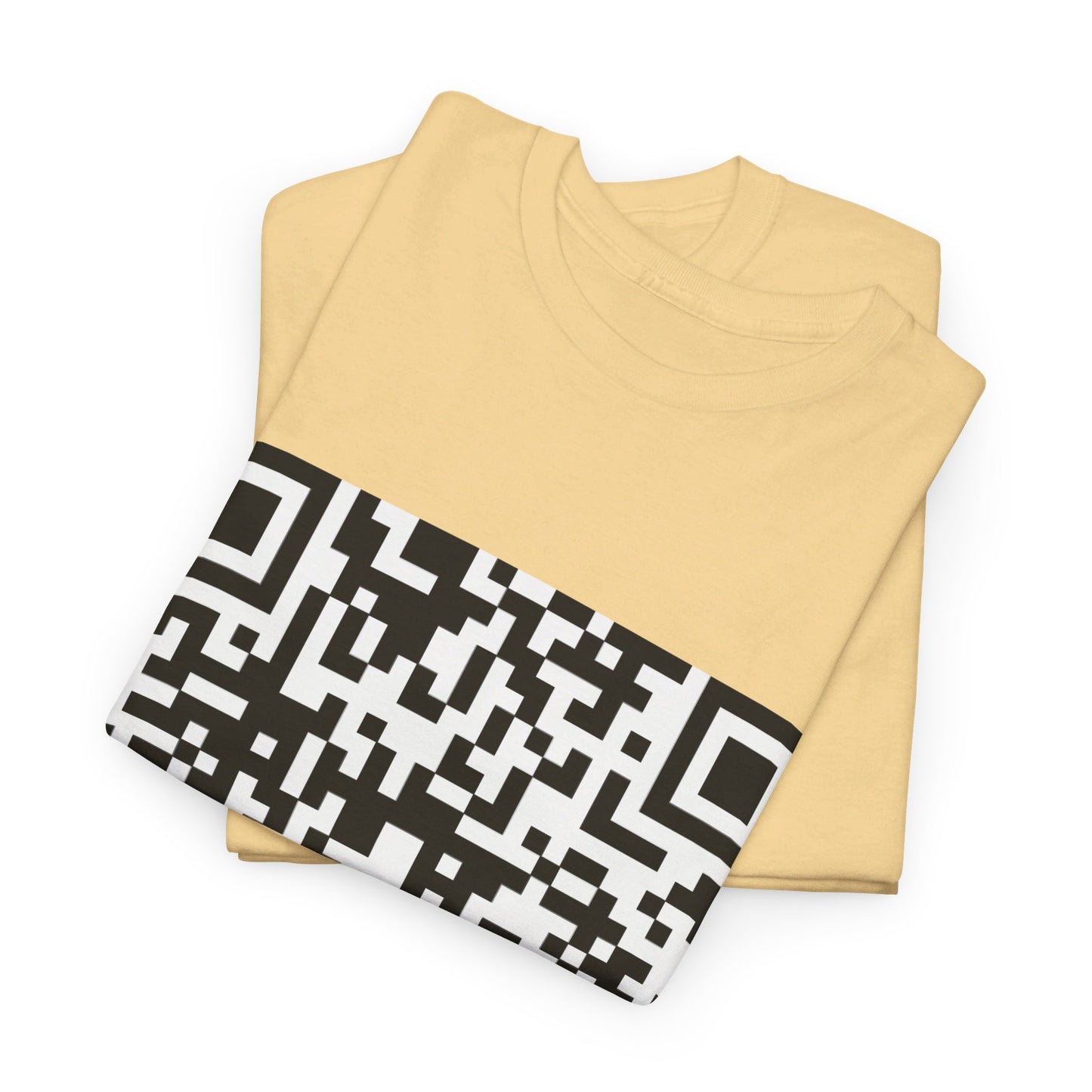 LATIENDITAGA - Funny QR Code ( FUC* YOU ) Unisex ( Cotton Fabric Top )