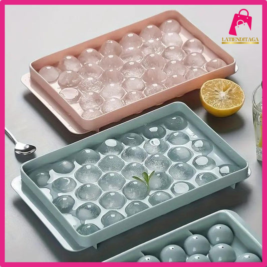 Innovative ice ball tray (1 unit) Ice Cube Trays for Cocktail Freezers, Kitchen Essentials, Cooking Utensils