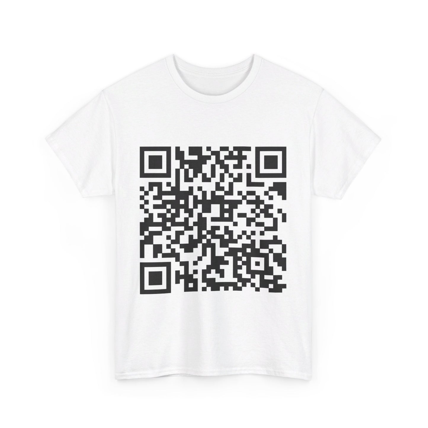 LATIENDITAGA - Funny QR Code ( FUC* YOU ) Unisex ( Cotton Fabric Top )