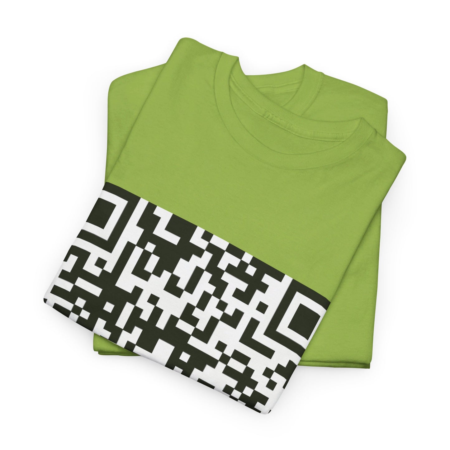 LATIENDITAGA - Funny QR Code ( FUC* YOU ) Unisex ( Cotton Fabric Top )