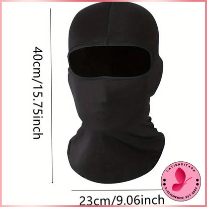 Solid Color Unisex Ski Mask Elastic Breathable Casual Face Mask Outdoor Cycling Windproof Balaclava