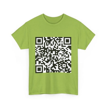 Funny QR Code ( FUC* YOU ) Unisex classic tee ( Polyester Cotton Fabric Top )