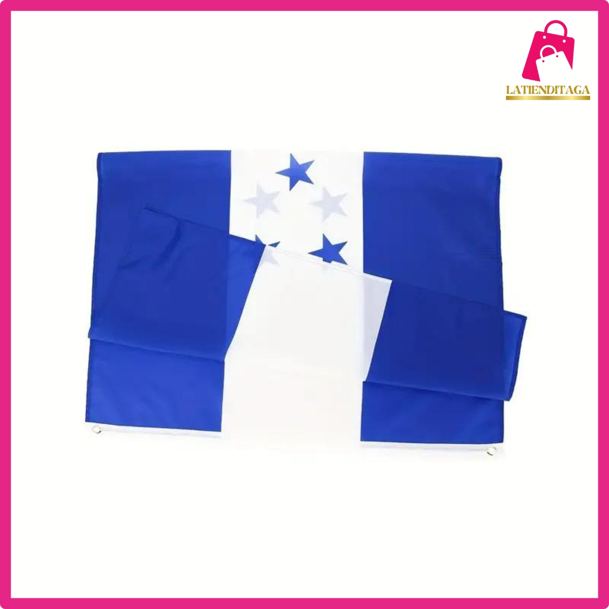 Bandera de Honduras de 3x5 pies: resistente a la decoloración, duradera y versátil para decoración interior y exterior