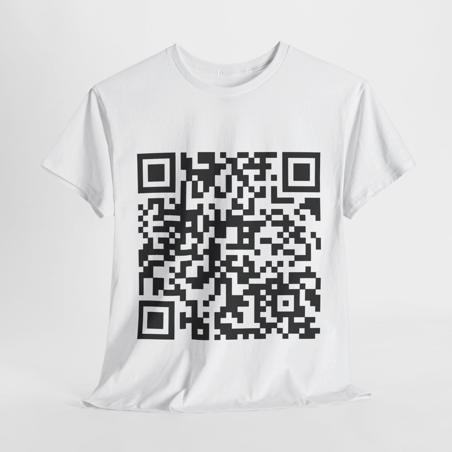 LATIENDITAGA - Funny QR Code ( FUC* YOU ) Unisex ( Cotton Fabric Top )