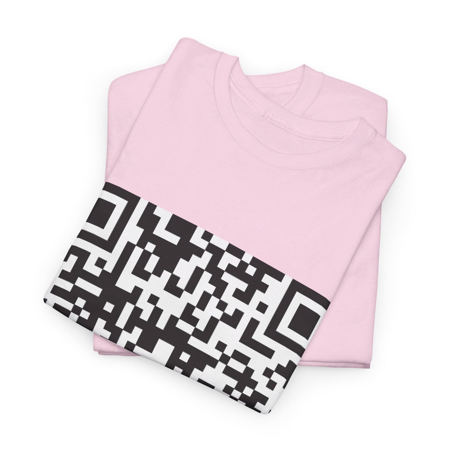 LATIENDITAGA - Funny QR Code ( FUC* YOU ) Unisex ( Cotton Fabric Top )