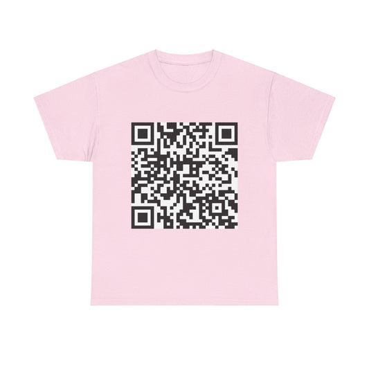 LATIENDITAGA - Código QR divertido (FUC* YOU) Unisex (Top de tela de algodón) 