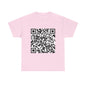 Funny QR Code ( FUC* YOU ) Unisex classic tee ( Polyester Cotton Fabric Top )