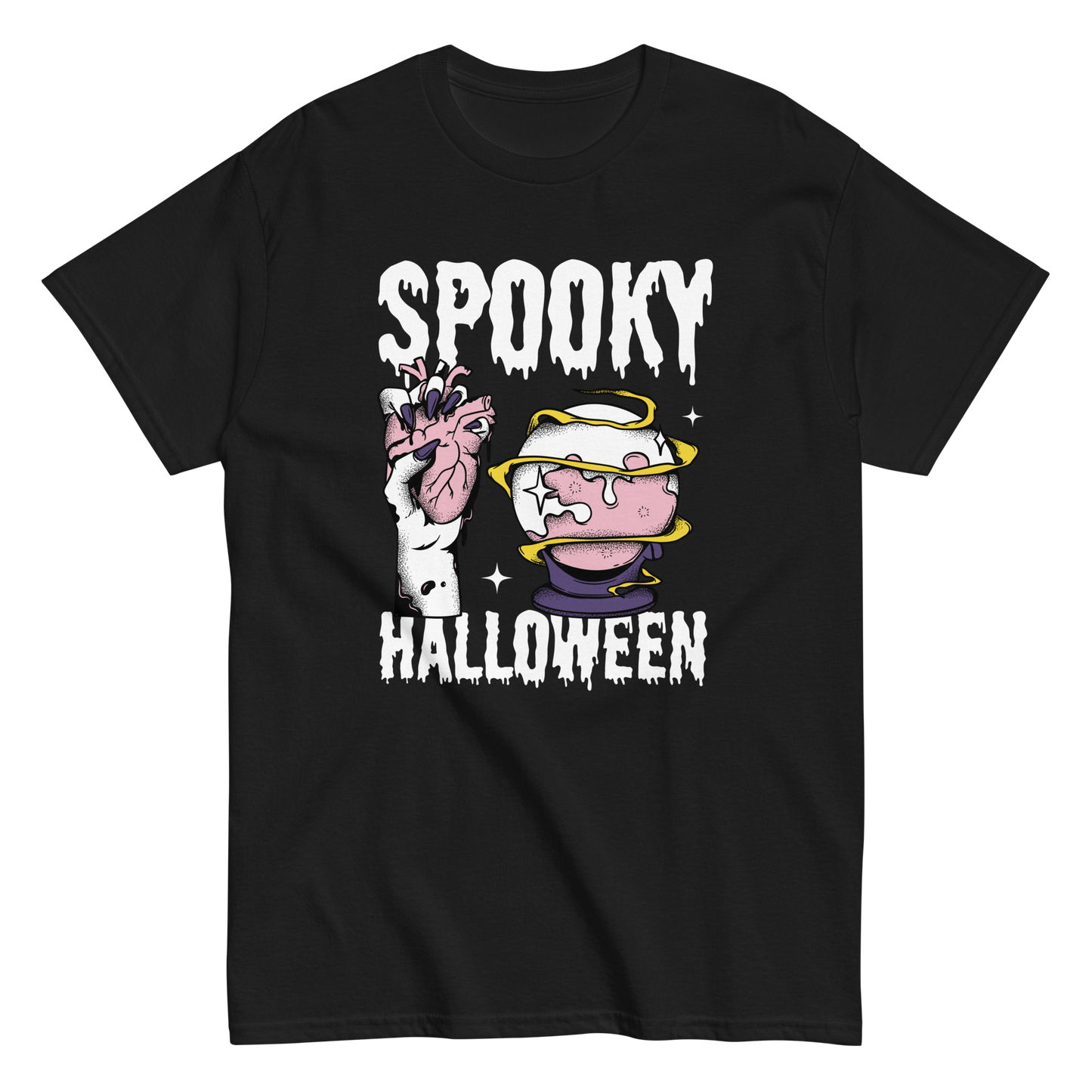 Camiseta espeluznante de Halloween Camiseta clásica unisex