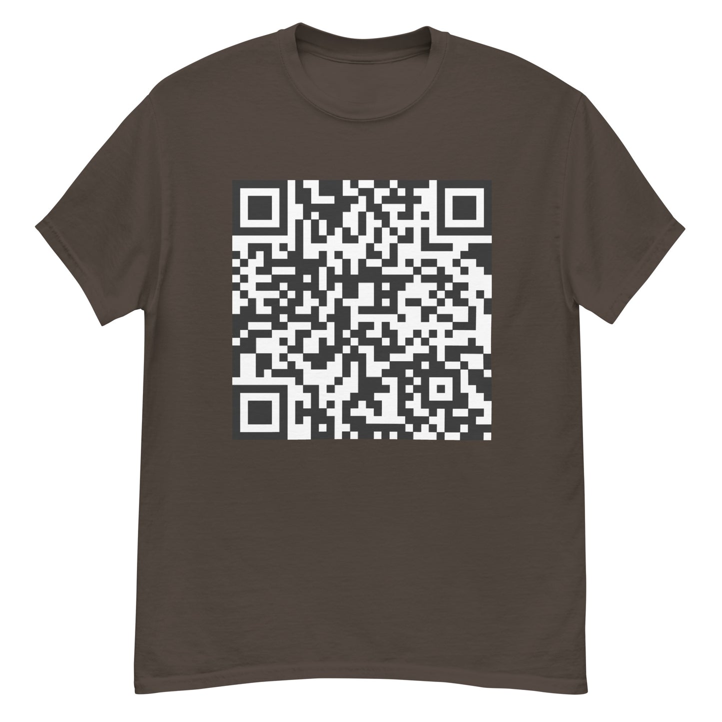 LATIENDITAGA - Camiseta clásica unisex divertida con código QR (FUC* YOU)