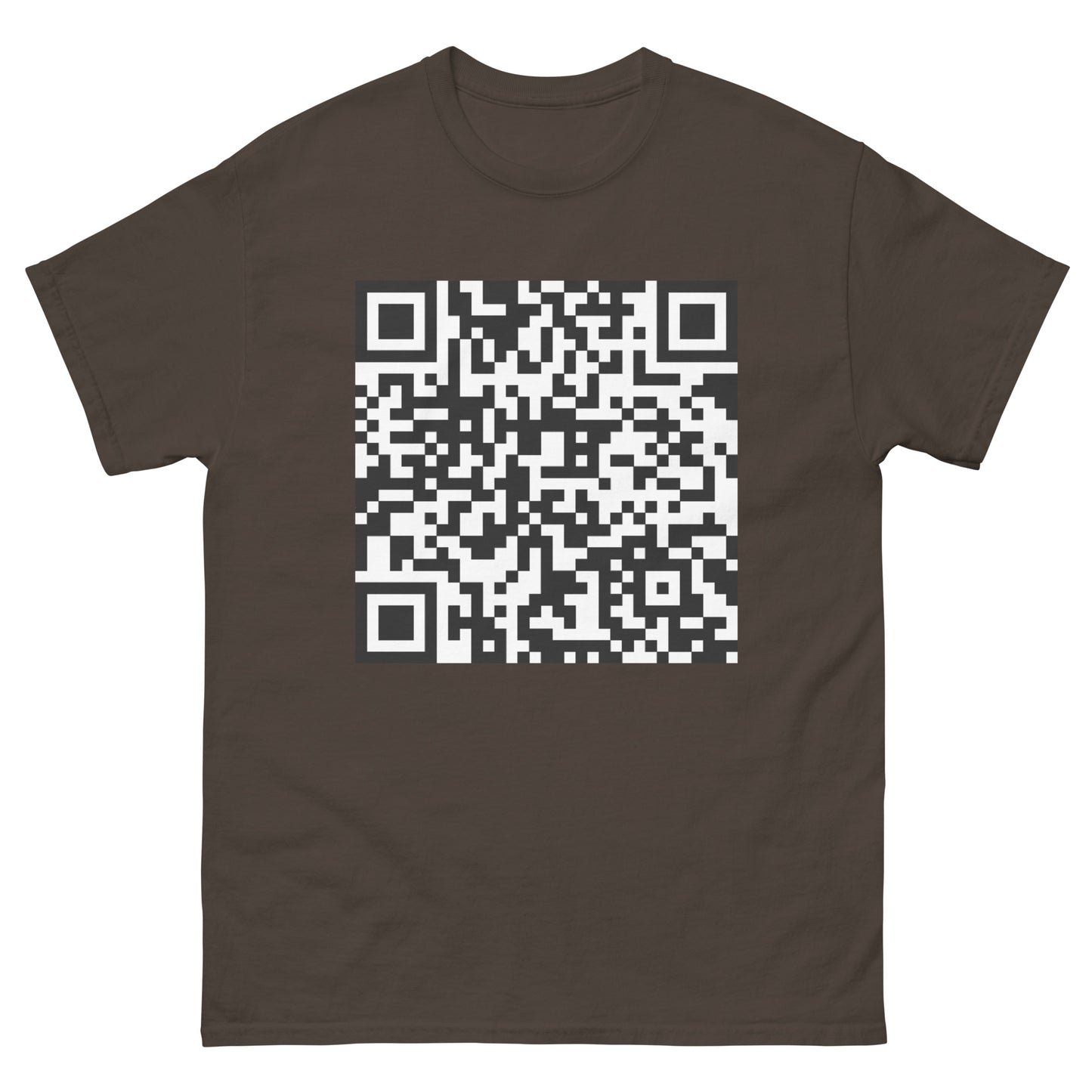 LATIENDITAGA - Camiseta clásica unisex divertida con código QR (FUC* YOU)