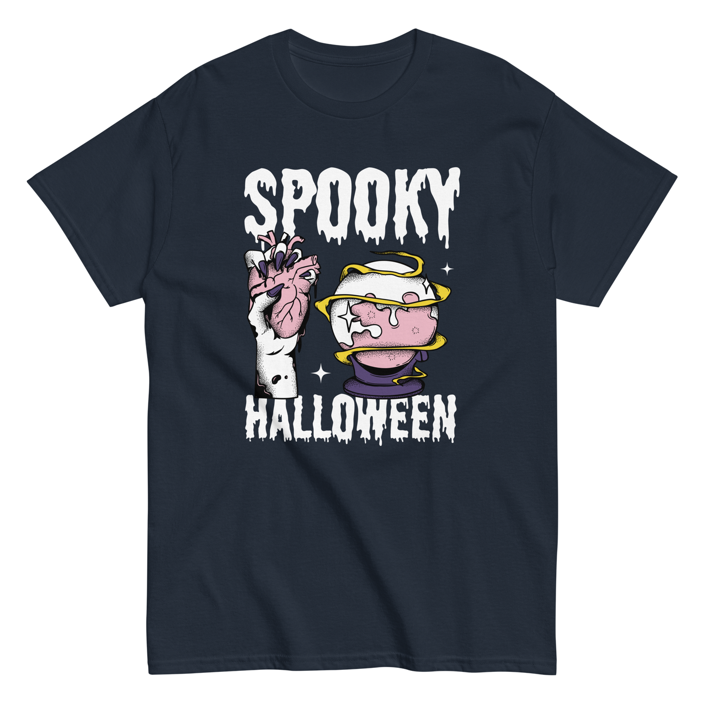 Camiseta espeluznante de Halloween Camiseta clásica unisex