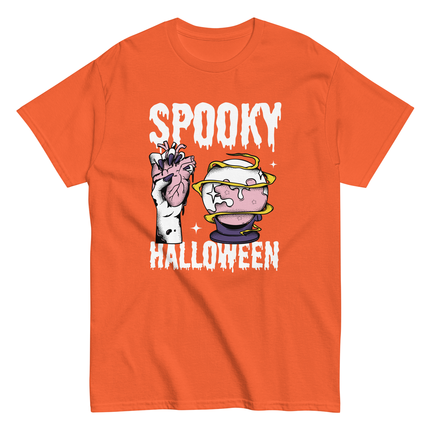 Camiseta espeluznante de Halloween Camiseta clásica unisex