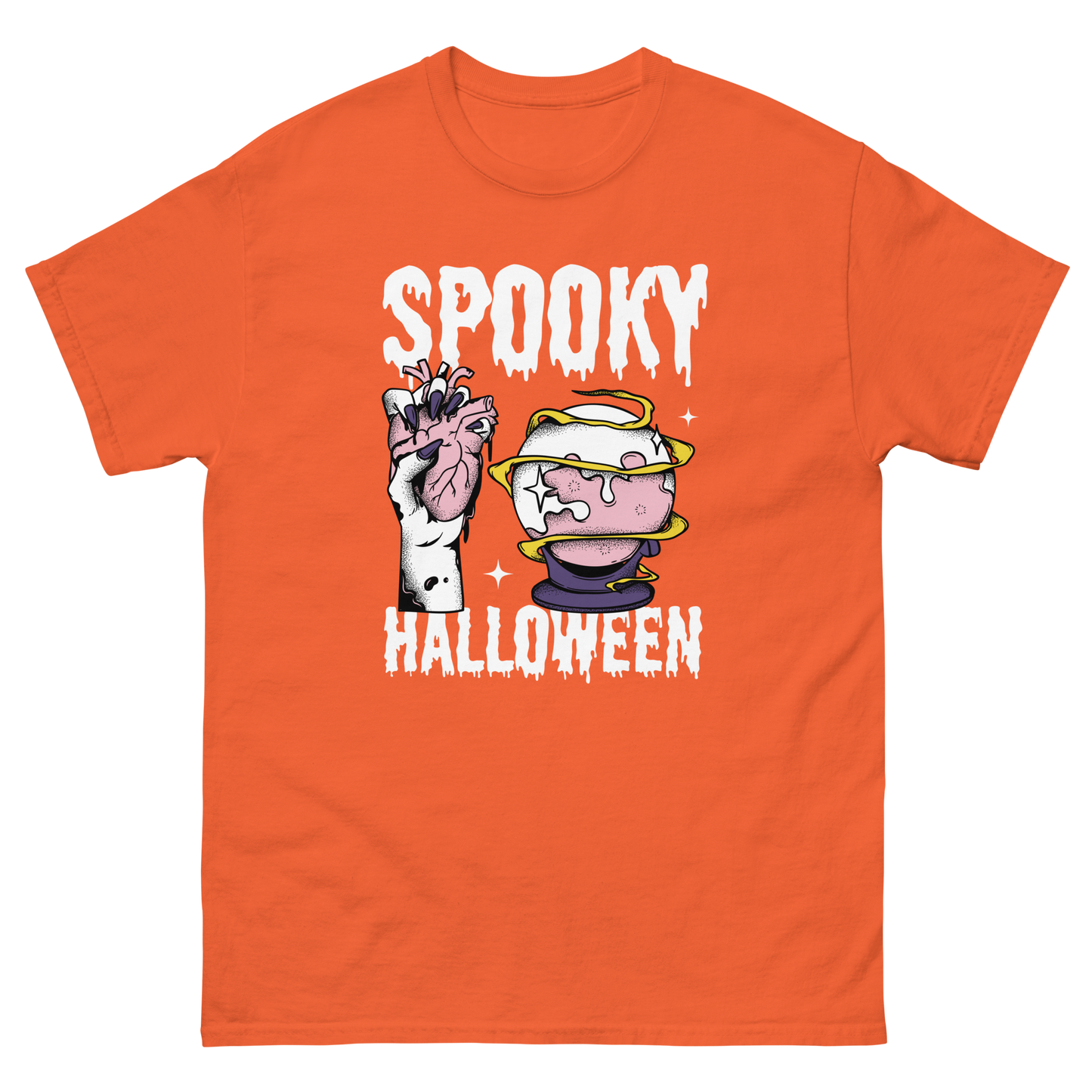 Camiseta espeluznante de Halloween Camiseta clásica unisex