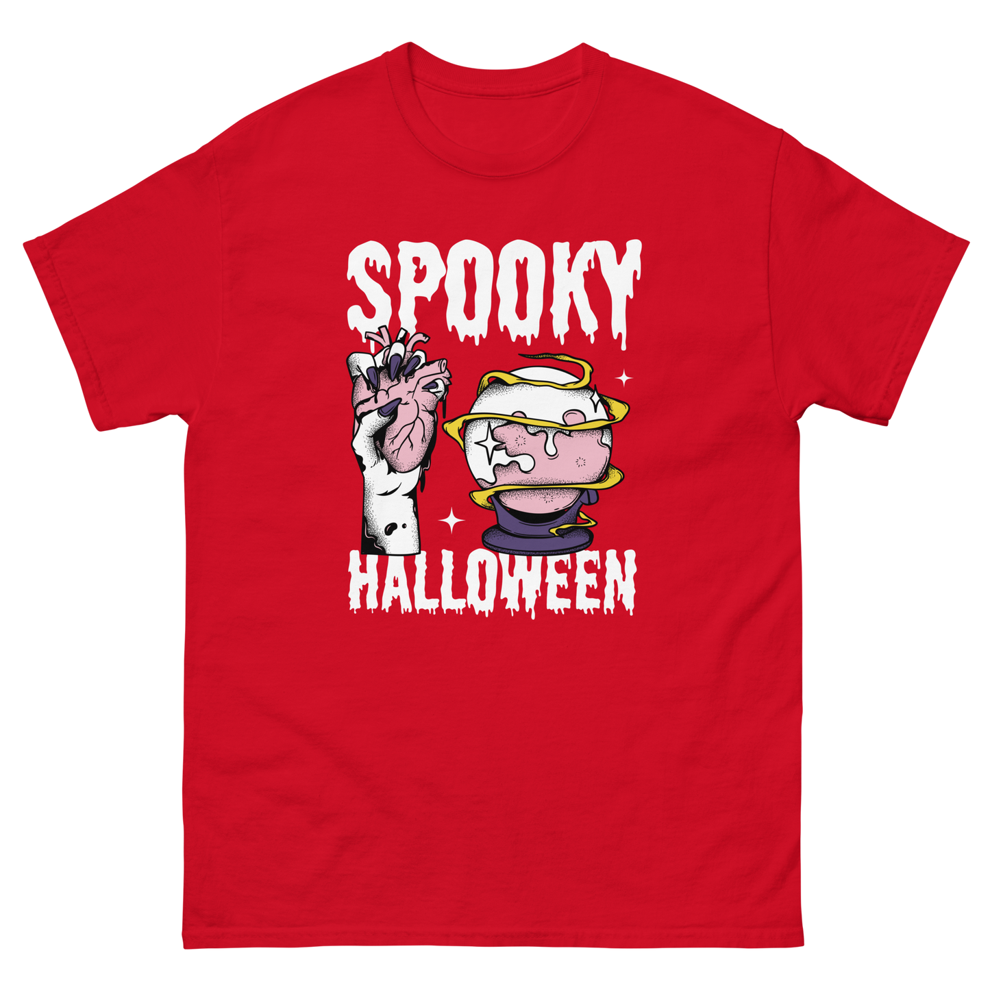 Camiseta espeluznante de Halloween Camiseta clásica unisex